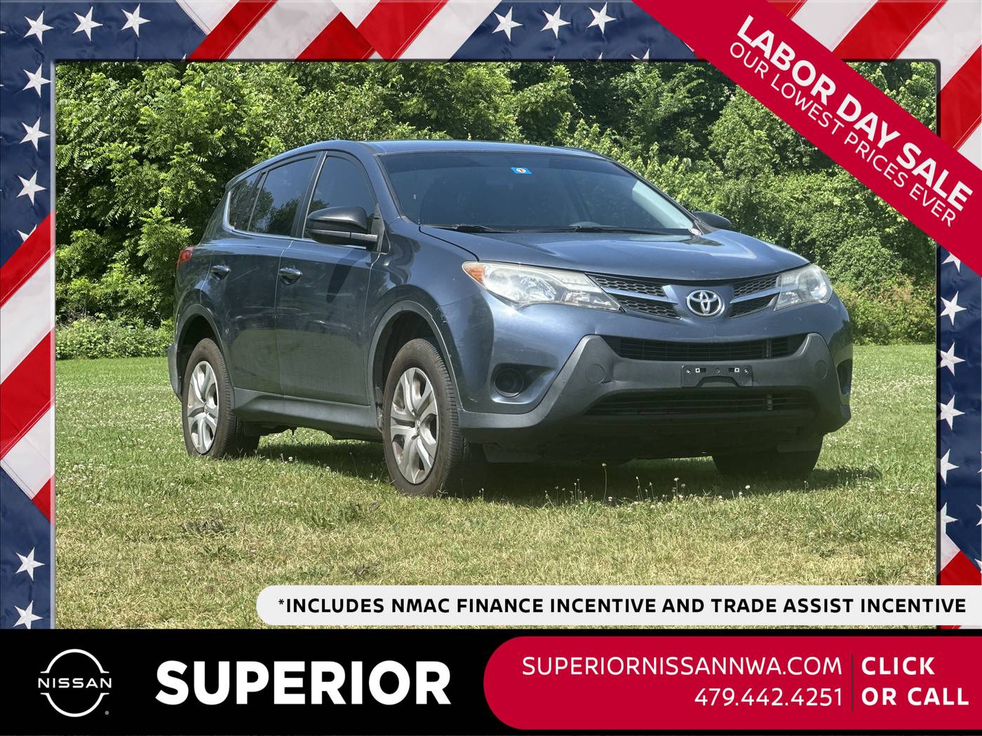 2013 Toyota RAV4 LE — SUV — 144,597 mi — Fayetteville, AR