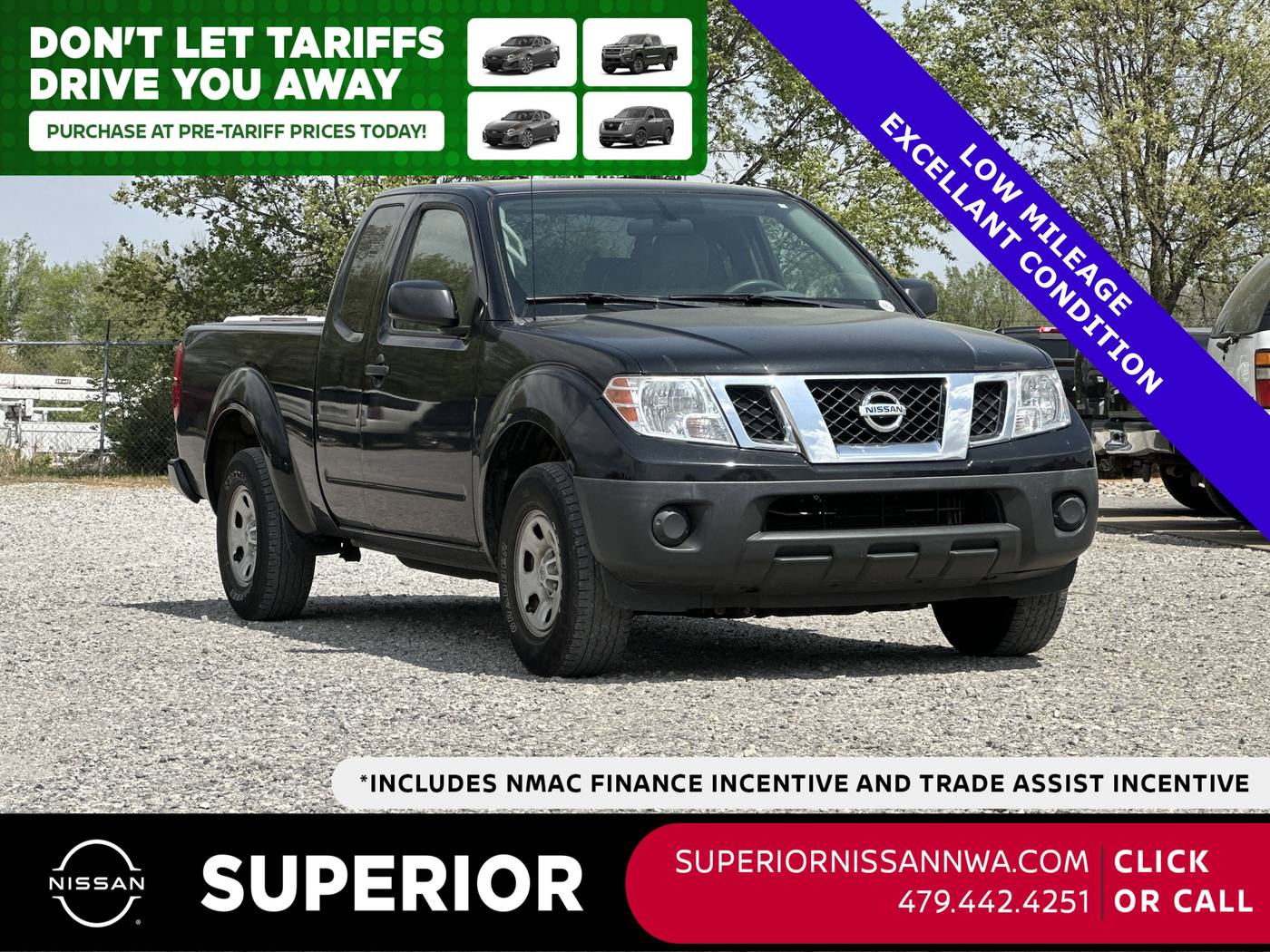 2018 Nissan Frontier S — Pickup Truck — 60,671 mi — Fayetteville, AR