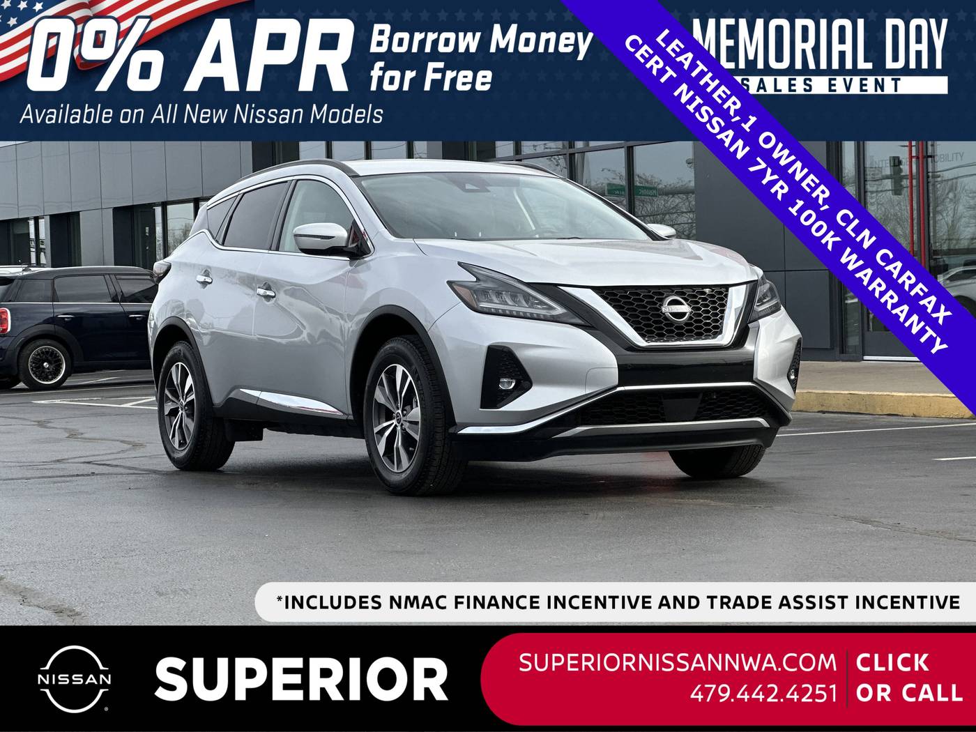 2023 Nissan Murano SV — SUV — 27,917 mi — Fayetteville, AR