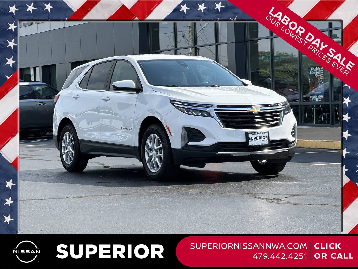 2023 Chevrolet Equinox LT — SUV — 50,418 mi — Fayetteville, AR