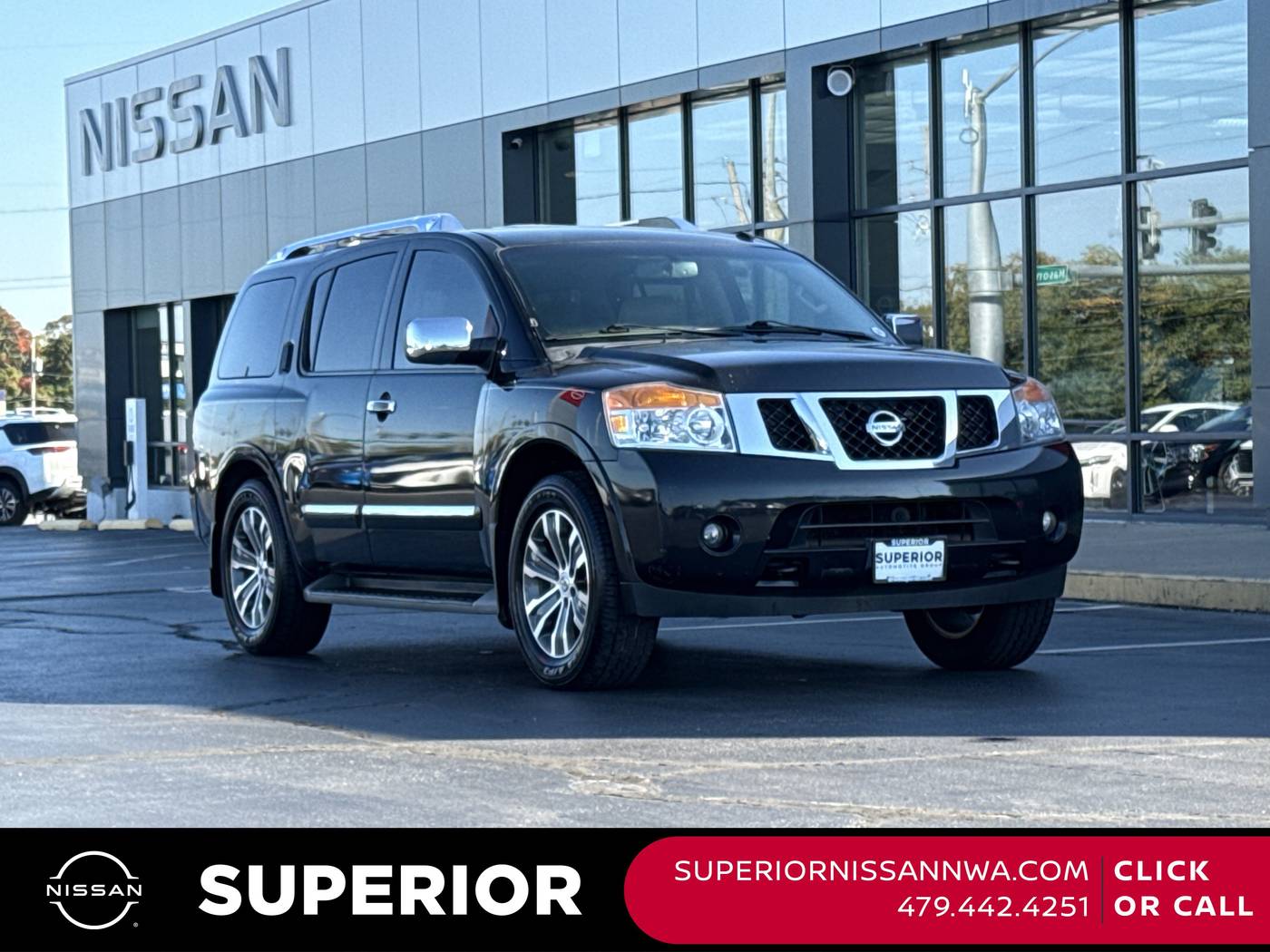 2015 Nissan Armada SL — SUV — 121,558 mi — Fayetteville, AR