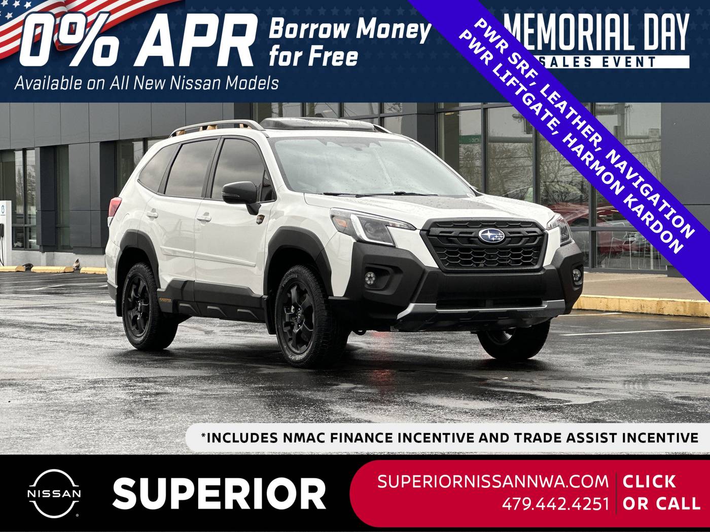 2024 Subaru Forester Wilderness — SUV — 14,870 mi — Fayetteville, AR