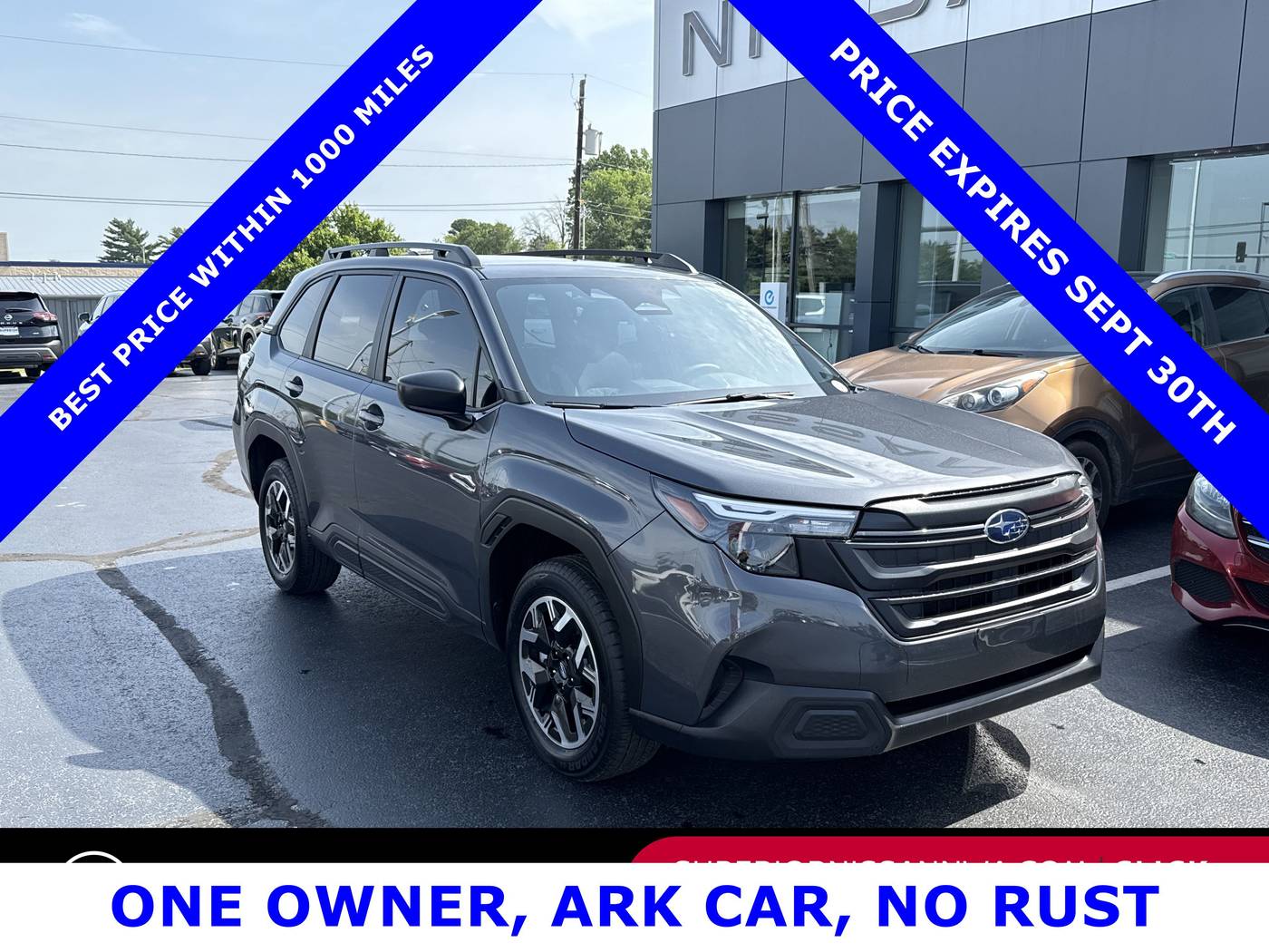 2025 Subaru Forester Base — SUV — 11,247 mi — Fayetteville, AR