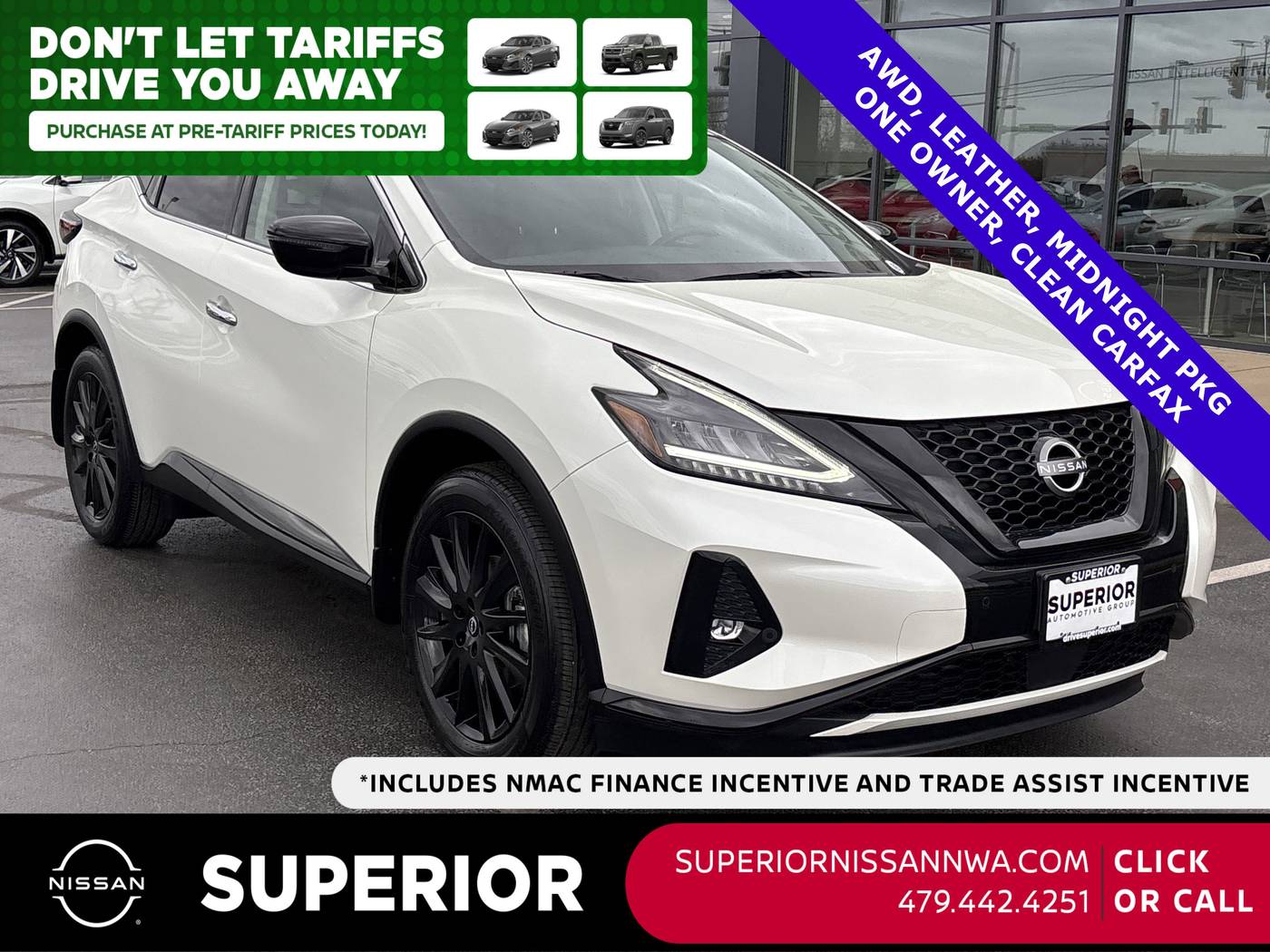 2023 Nissan Murano SV — SUV — 12,132 mi — Fayetteville, AR