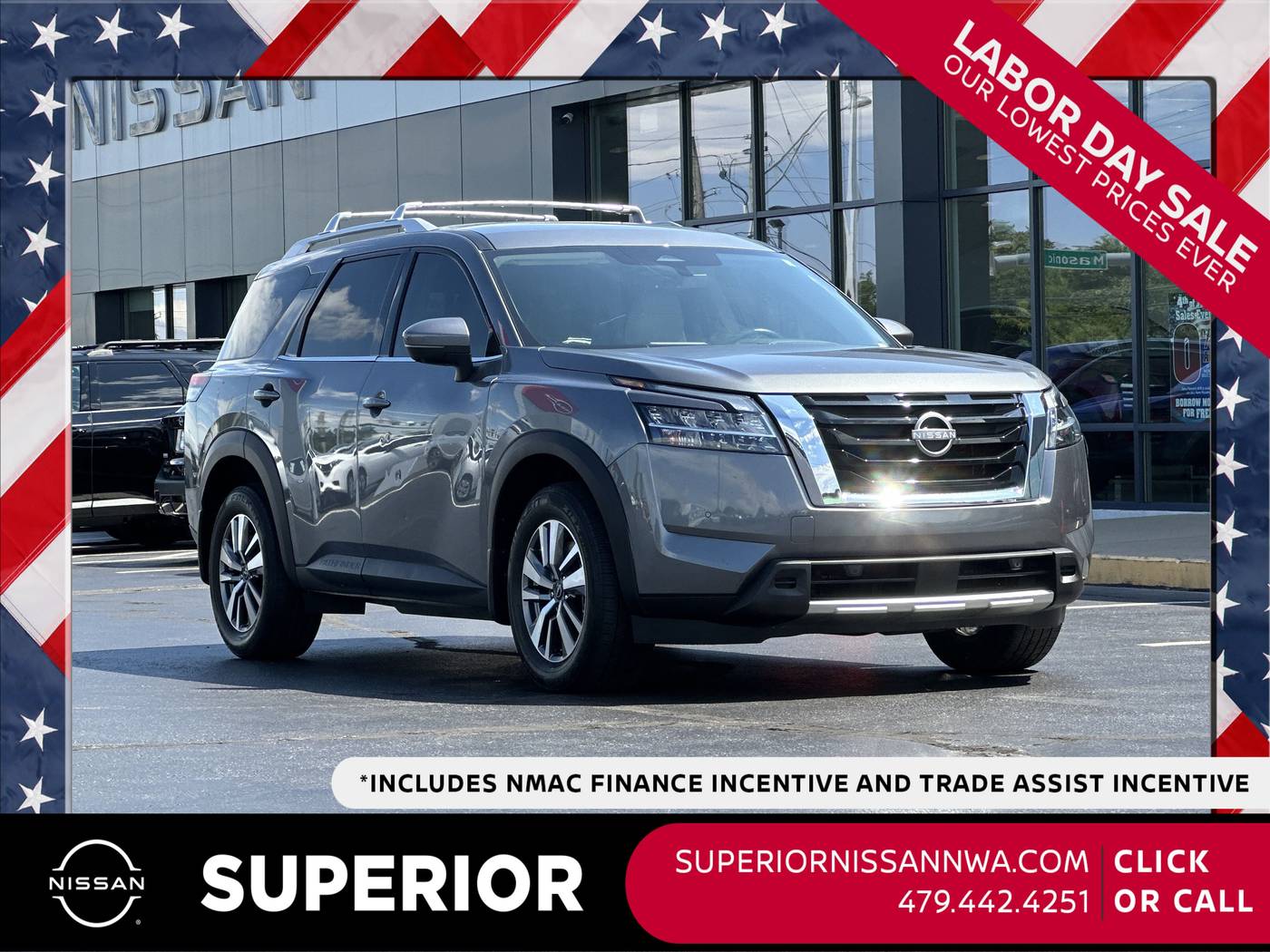 2023 Nissan Pathfinder SL — SUV — 52,012 mi — Fayetteville, AR
