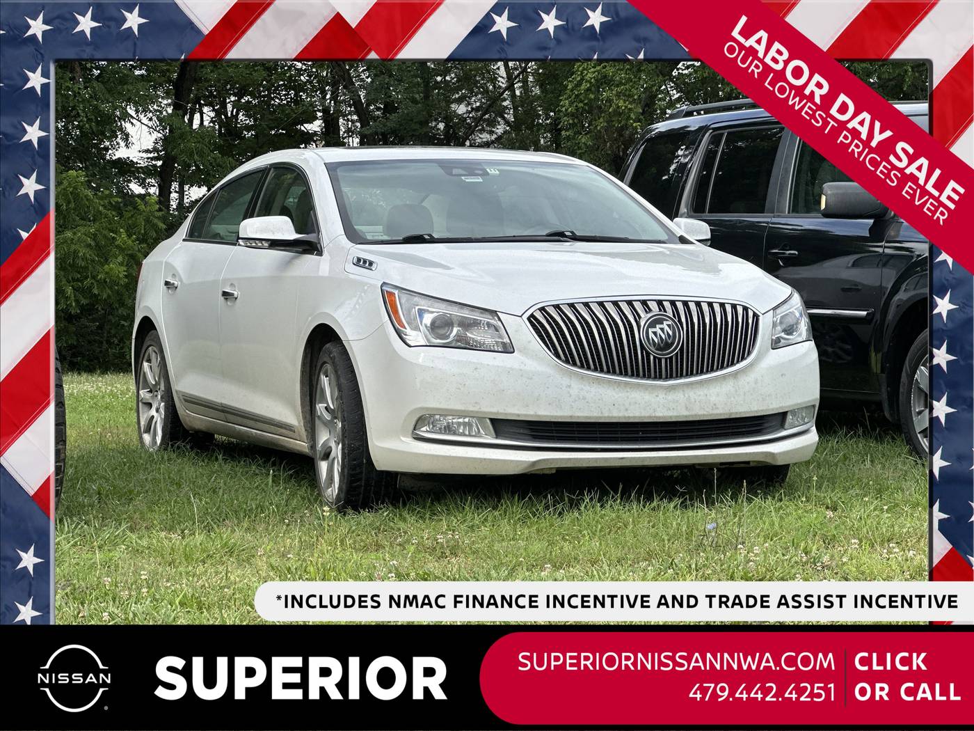 2016 Buick LaCrosse Premium I — Sedan — 160,136 mi — Fayetteville, AR
