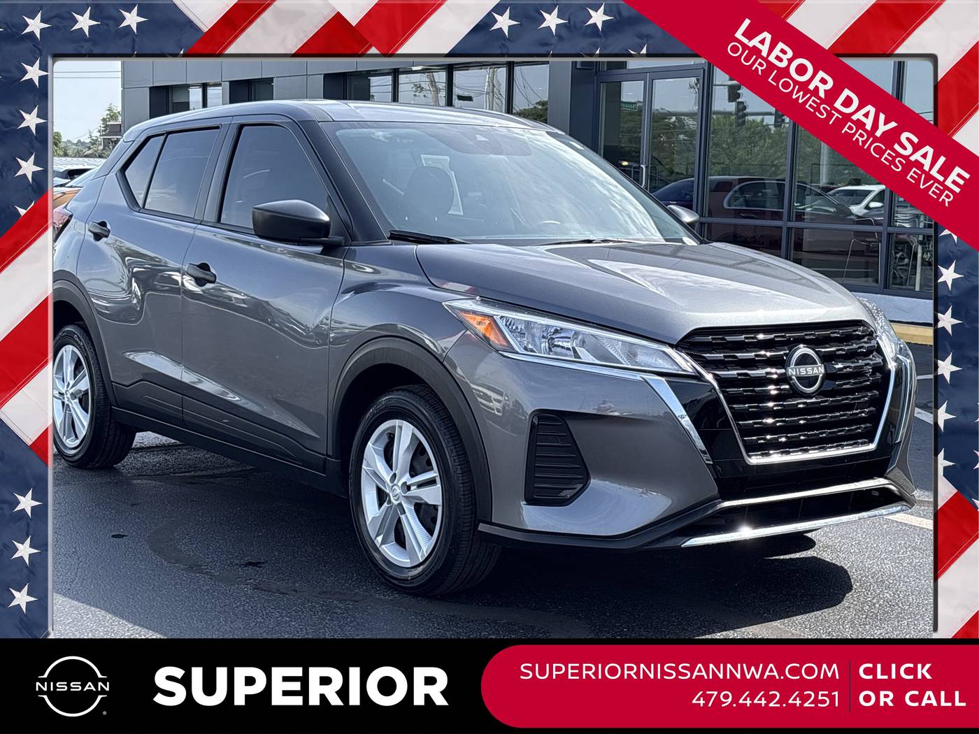 2024 Nissan Kicks S — SUV — 21,039 mi — Fayetteville, AR
