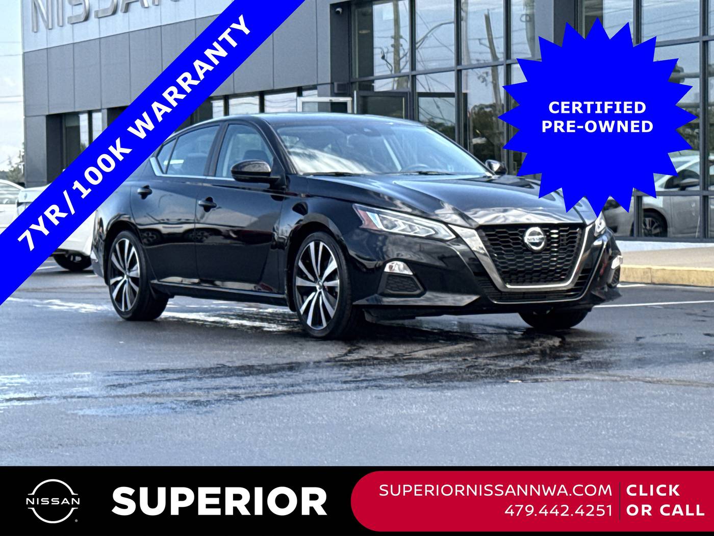 2020 Nissan Altima SR VC-Turbo — Sedan — 46,438 mi — Fayetteville, AR