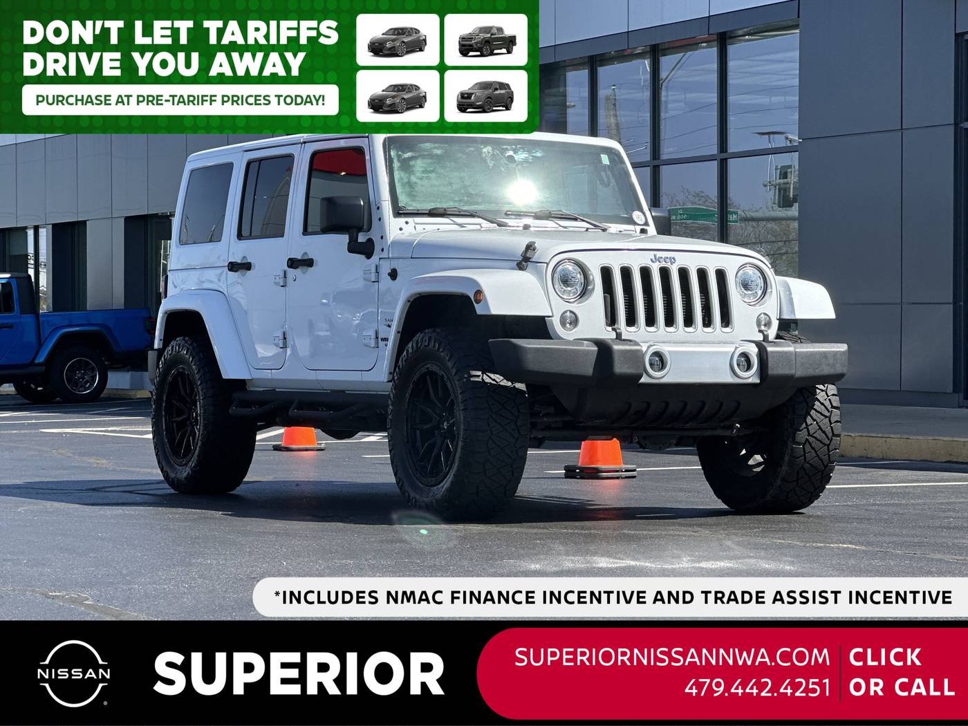 2017 Jeep Wrangler Sahara — SUV — 62,152 mi — Fayetteville, AR