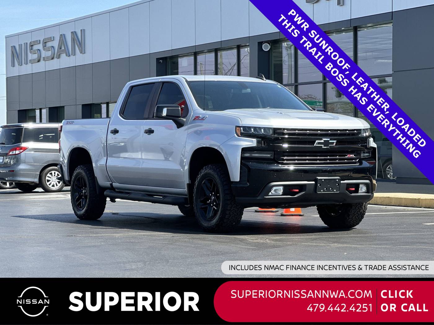 2021 Chevrolet Silverado 1500 LT Trail Boss — Pickup Truck — 41,305 mi — Fayetteville, AR