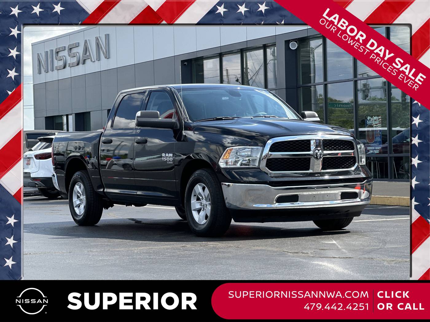2023 Ram 1500 Classic SLT — Pickup Truck — 46,187 mi — Fayetteville, AR