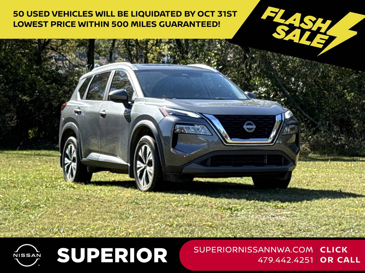 2023 Nissan Rogue SV — SUV — 26,909 mi — Fayetteville, AR