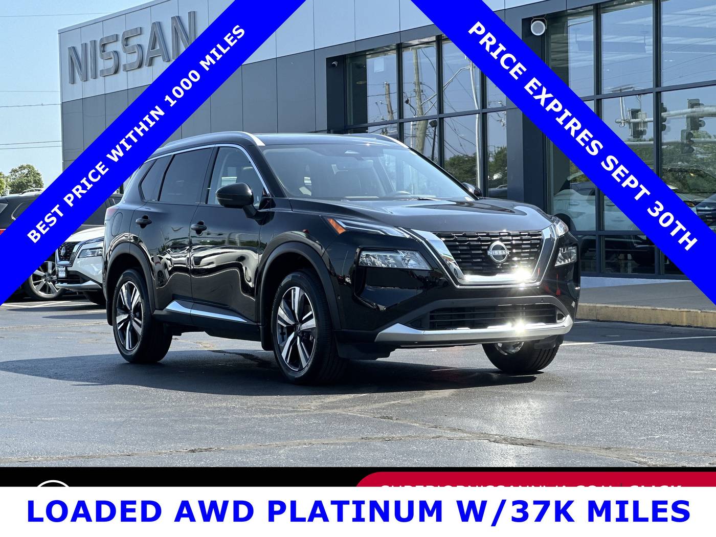 2023 Nissan Rogue Platinum — SUV — 37,729 mi — Fayetteville, AR