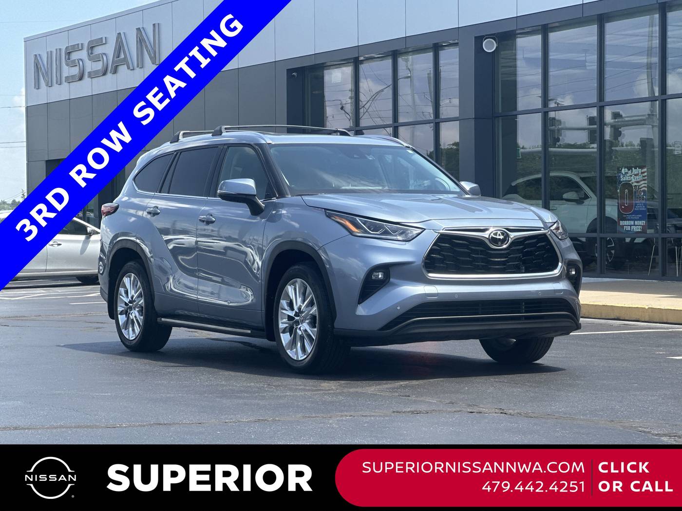 2024 Toyota Highlander Limited — SUV — 14,482 mi — Fayetteville, AR