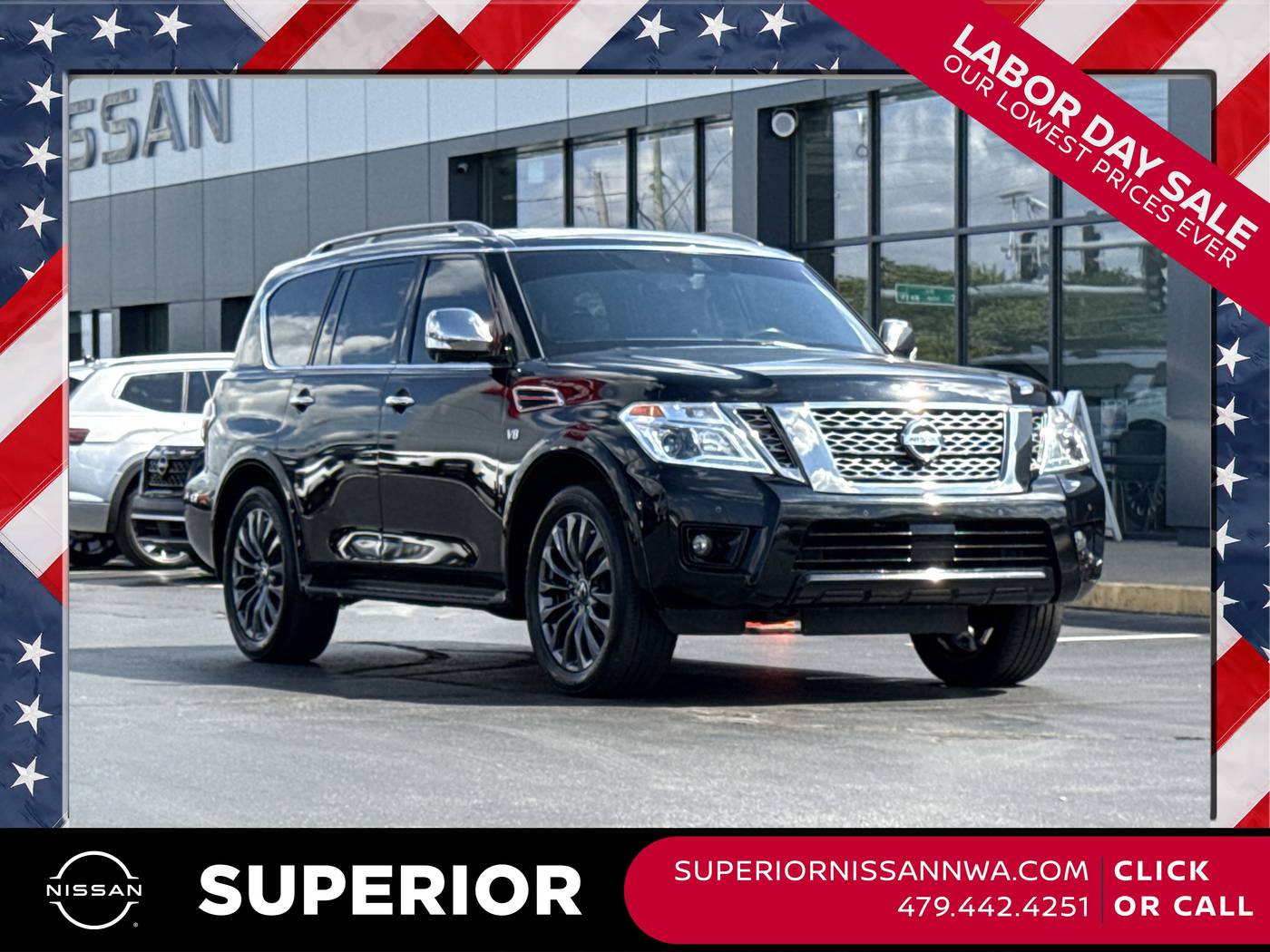 2020 Nissan Armada Platinum — SUV — 59,907 mi — Fayetteville, AR