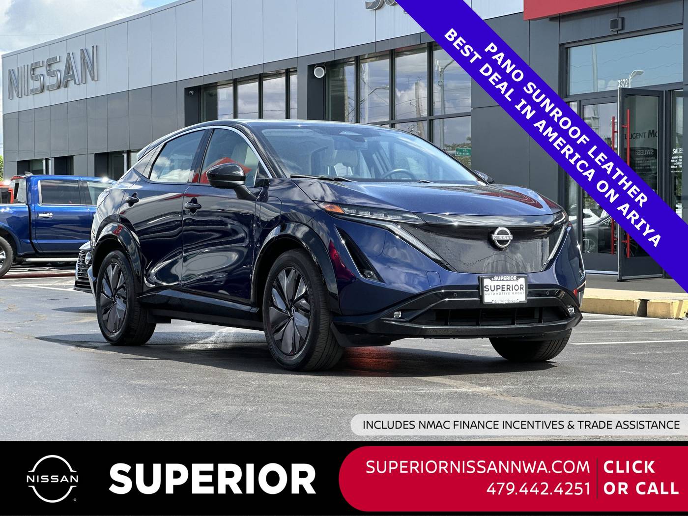 2023 Nissan Ariya Evolve+ — SUV — 24,927 mi — Fayetteville, AR