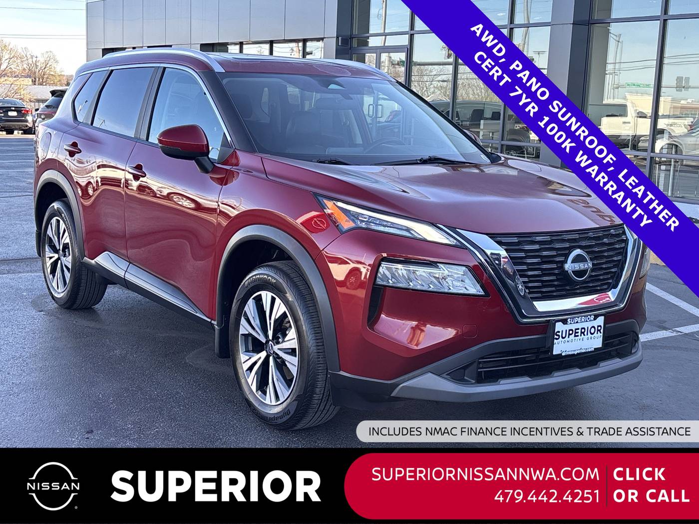 2023 Nissan Rogue SV — SUV — 59,218 mi — Fayetteville, AR