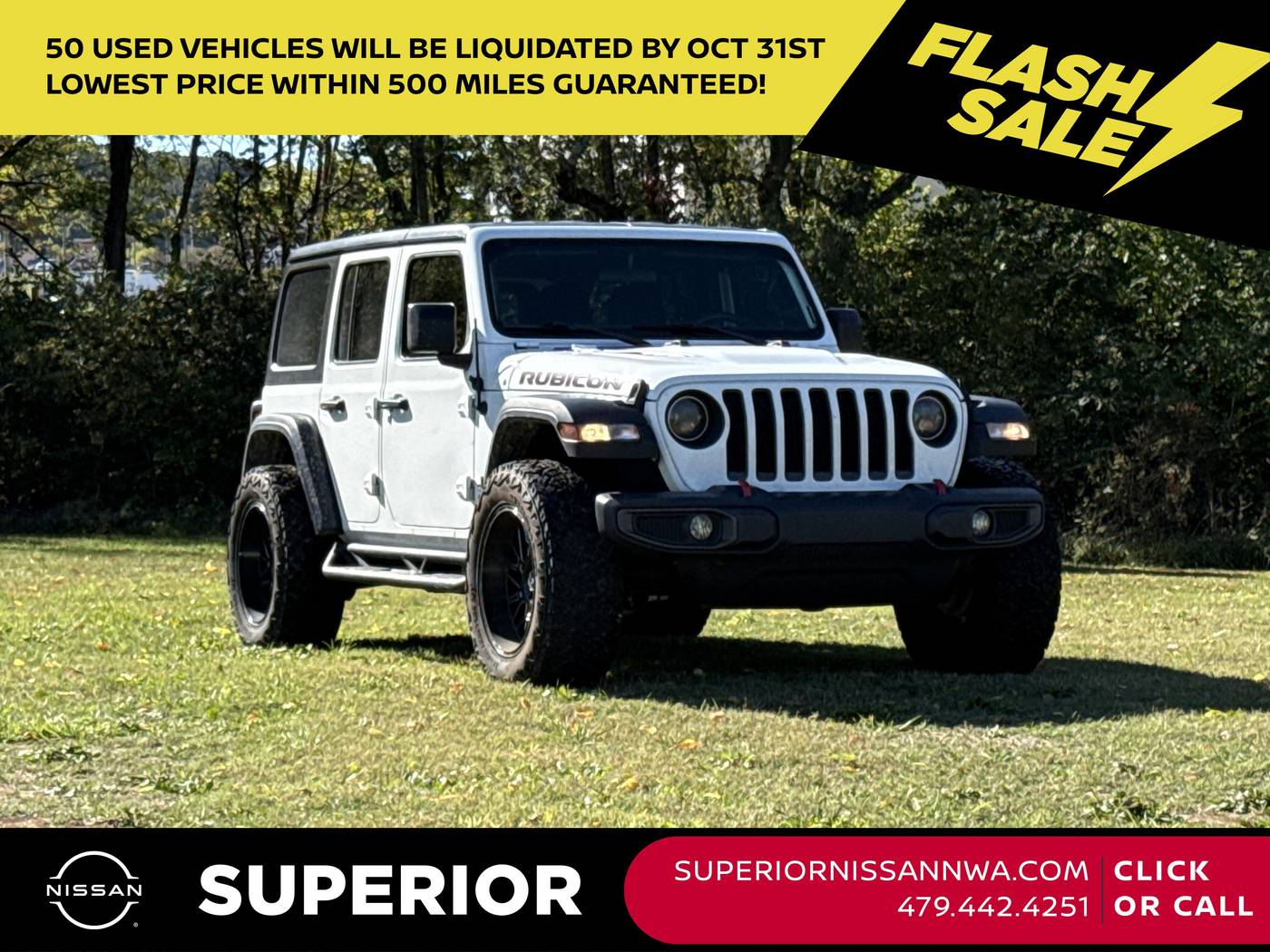 2021 Jeep Wrangler Rubicon — SUV — 60,246 mi — Fayetteville, AR