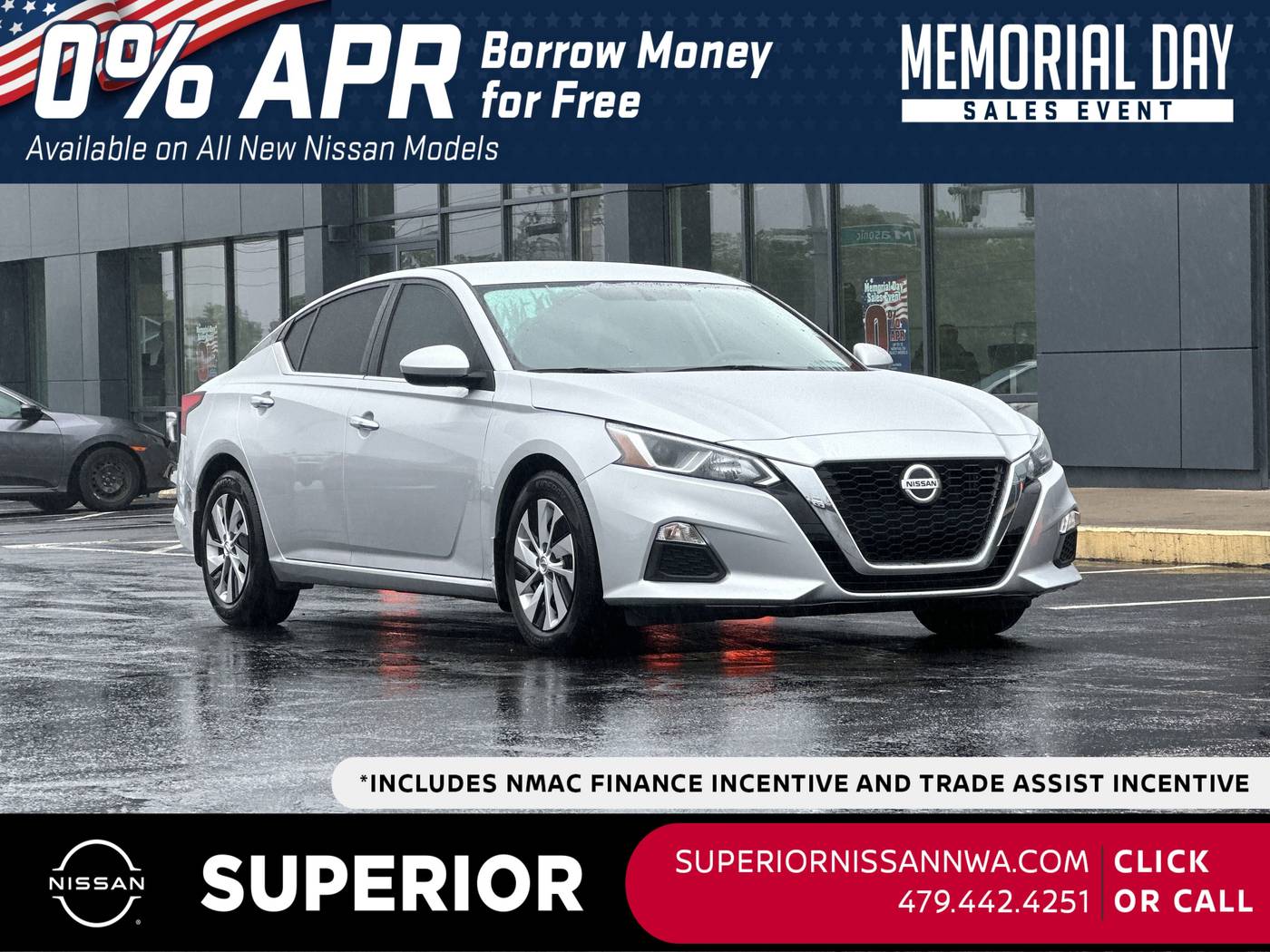 2020 Nissan Altima S — Sedan — 85,042 mi — Fayetteville, AR