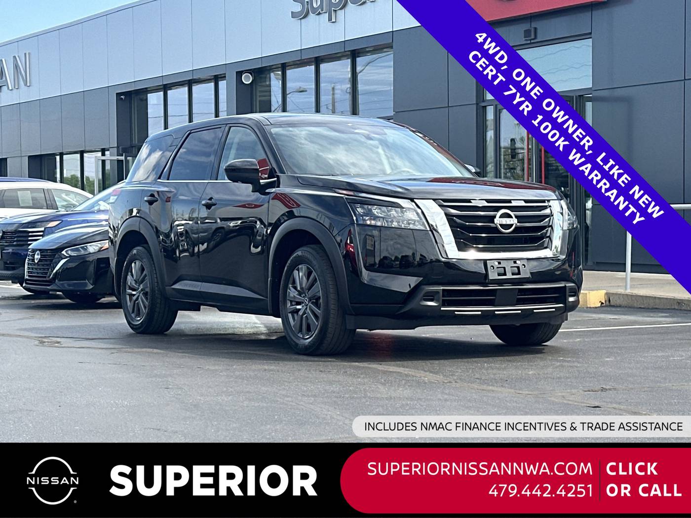 2023 Nissan Pathfinder S — SUV — 25,313 mi — Fayetteville, AR