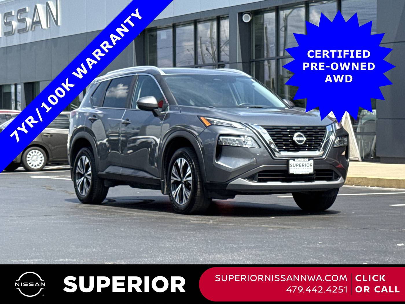2023 Nissan Rogue SV — SUV — 39,717 mi — Fayetteville, AR