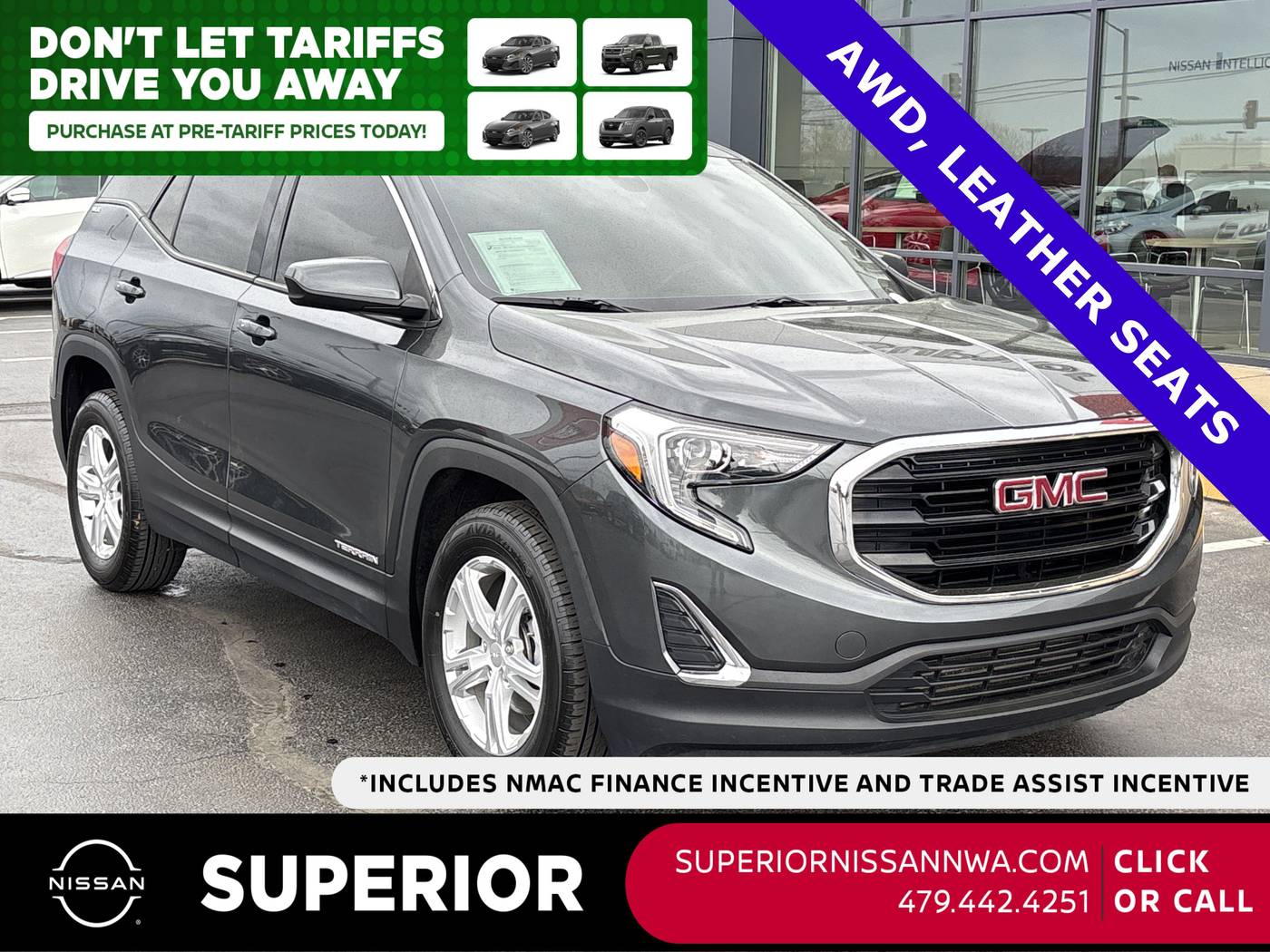 2020 GMC Terrain SLE — SUV — 77,158 mi — Fayetteville, AR