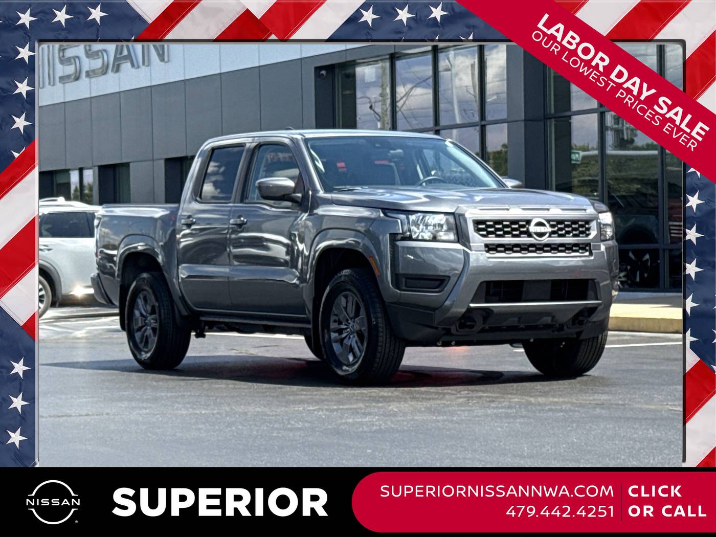2025 Nissan Frontier SV — Pickup Truck — 3,027 mi — Fayetteville, AR