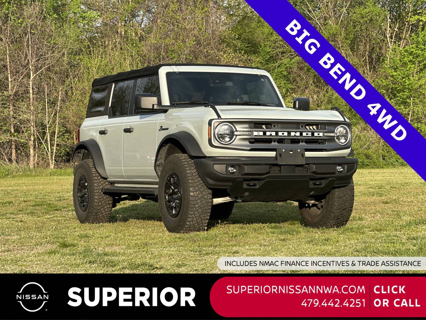 2021 Ford Bronco Big Bend — SUV — 32,100 mi — Fayetteville, AR