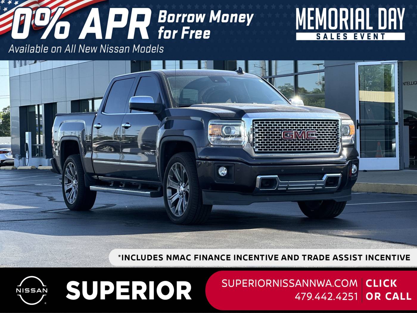 2015 GMC Sierra 1500 Denali — Pickup Truck — 77,990 mi — Fayetteville, AR