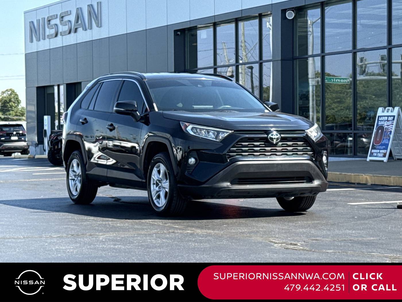 2021 Toyota RAV4 XLE — SUV — 76,094 mi — Fayetteville, AR