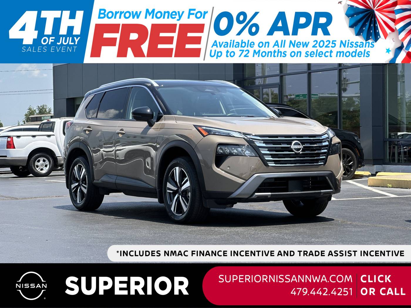 2024 Nissan Rogue SL — SUV — 6,011 mi — Fayetteville, AR