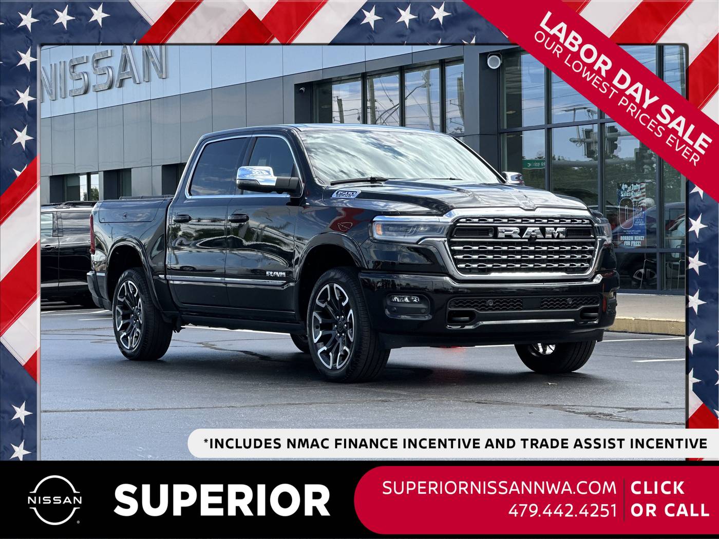 2025 Ram 1500 Limited — Pickup Truck — 4,582 mi — Fayetteville, AR