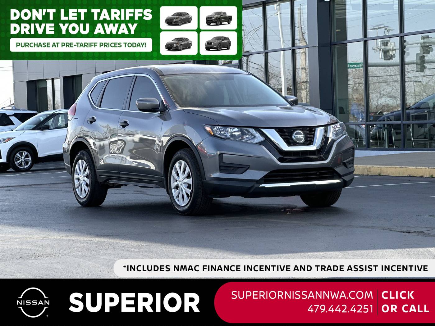 2018 Nissan Rogue S — SUV — 138,681 mi — Fayetteville, AR
