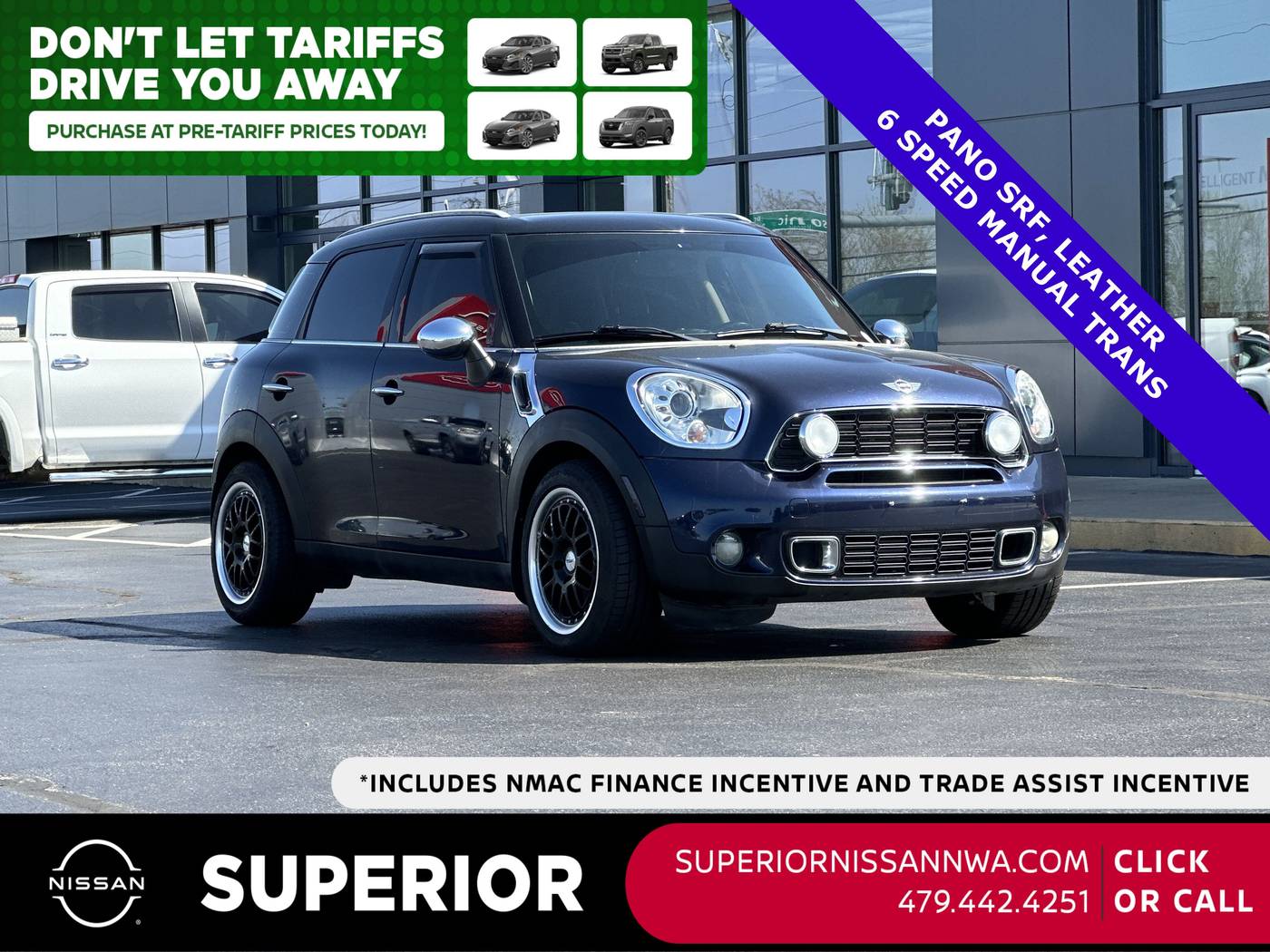 2011 MINI Countryman Cooper S — SUV — 97,327 mi — Fayetteville, AR