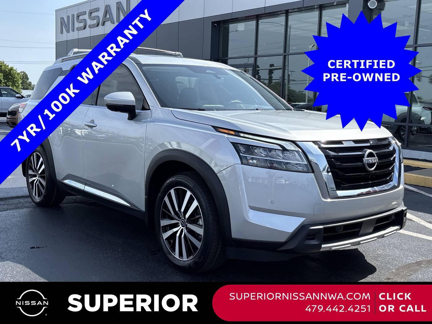 2024 Nissan Pathfinder Platinum — SUV — 16,725 mi — Fayetteville, AR