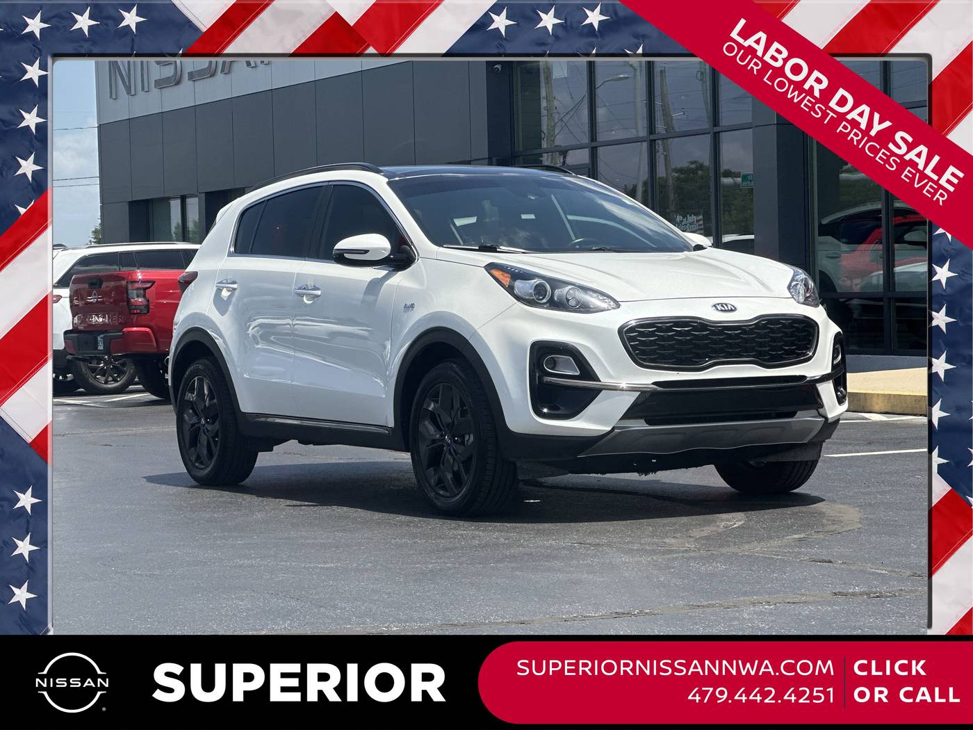 2020 Kia Sportage S — SUV — 98,304 mi — Fayetteville, AR
