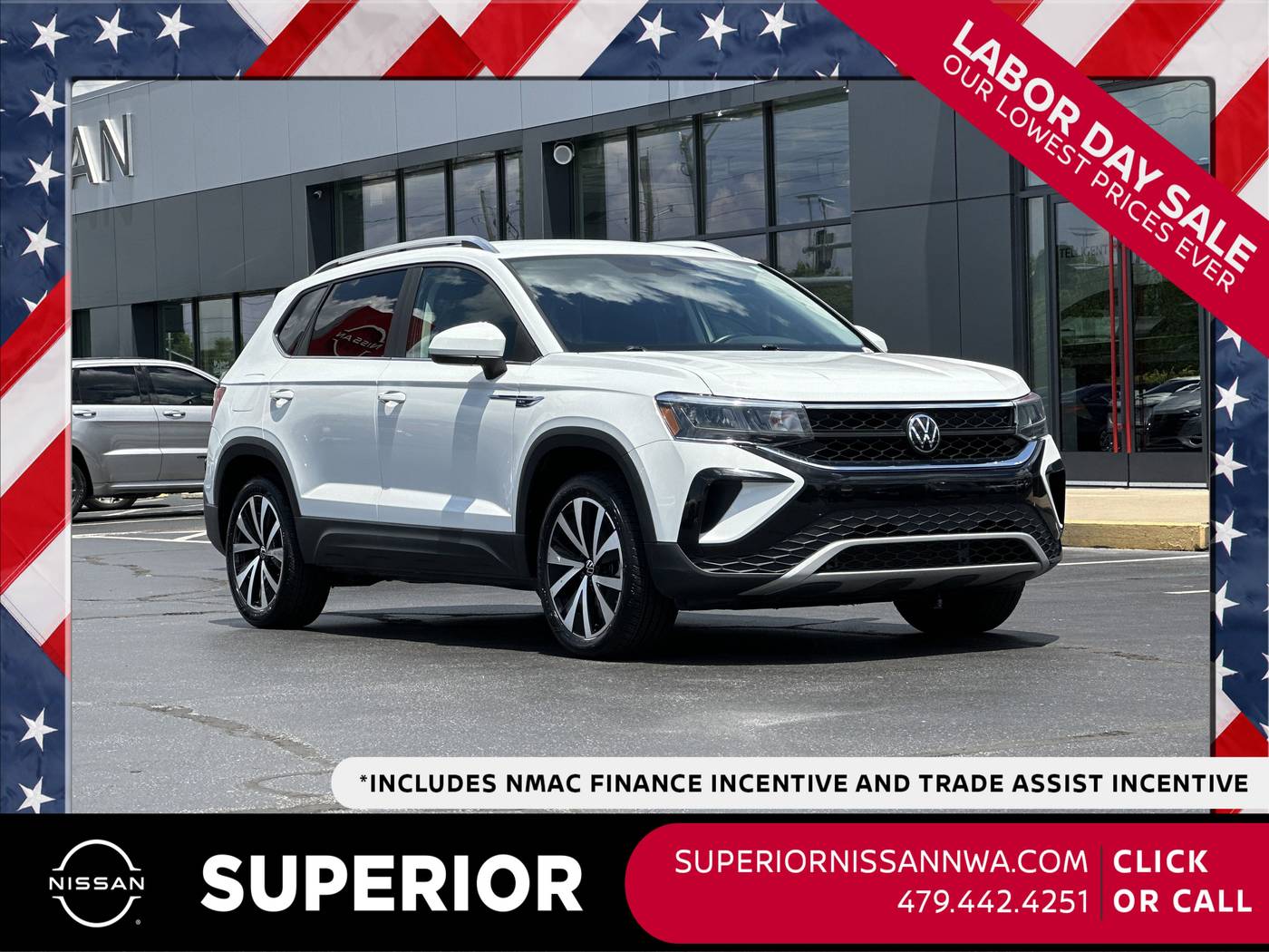 2024 Volkswagen Taos SE — SUV — 46,157 mi — Fayetteville, AR