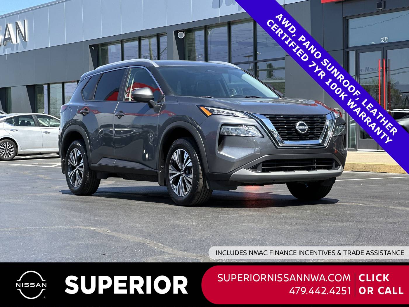 2022 Nissan Rogue SV — SUV — 36,728 mi — Fayetteville, AR