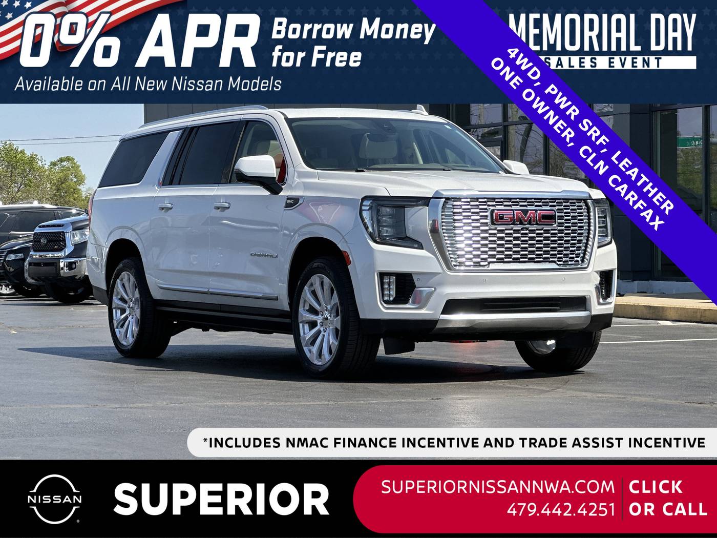 2021 GMC Yukon Denali — SUV — 106,454 mi — Fayetteville, AR