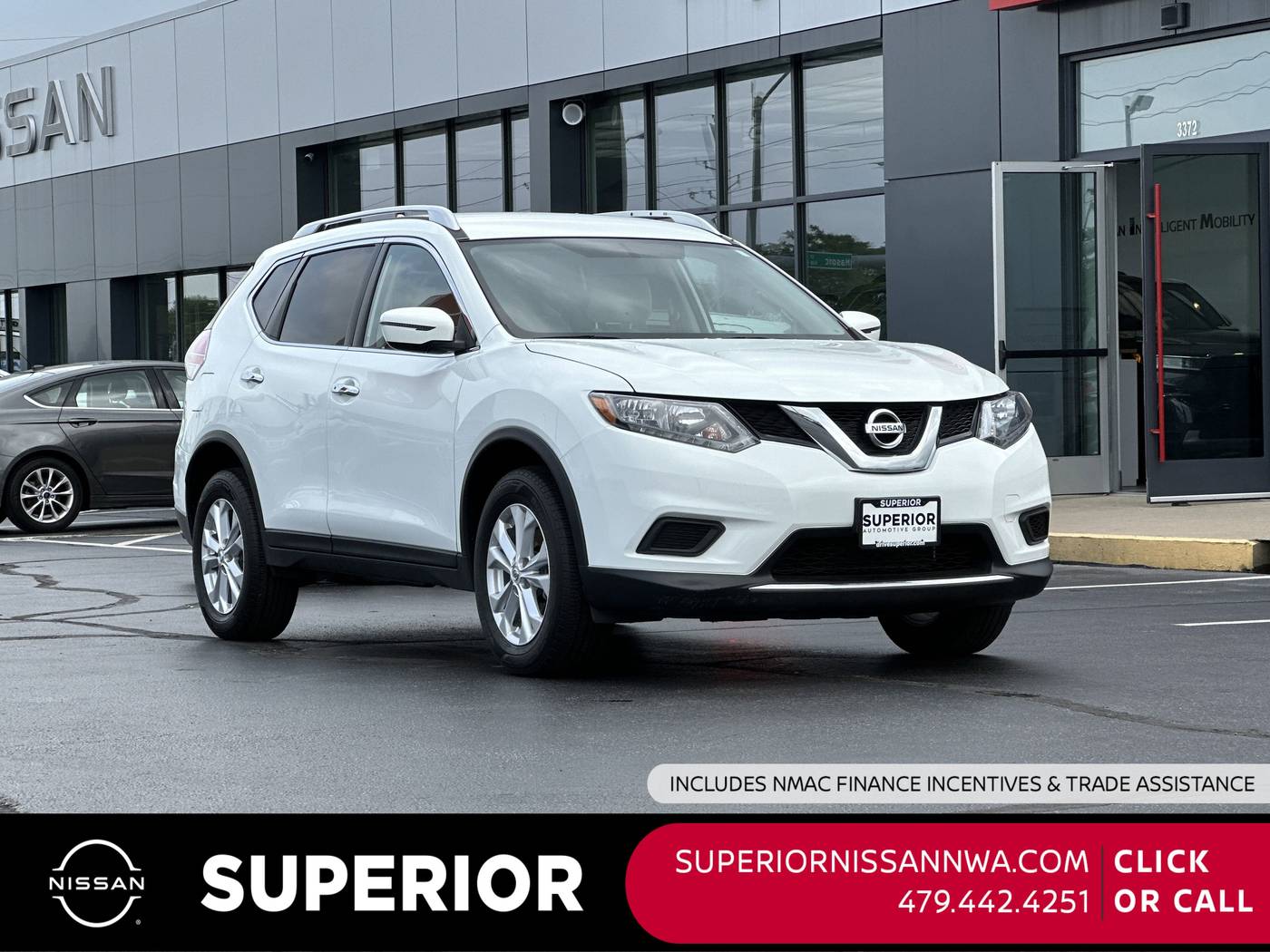 2016 Nissan Rogue SV — SUV — 50,567 mi — Fayetteville, AR