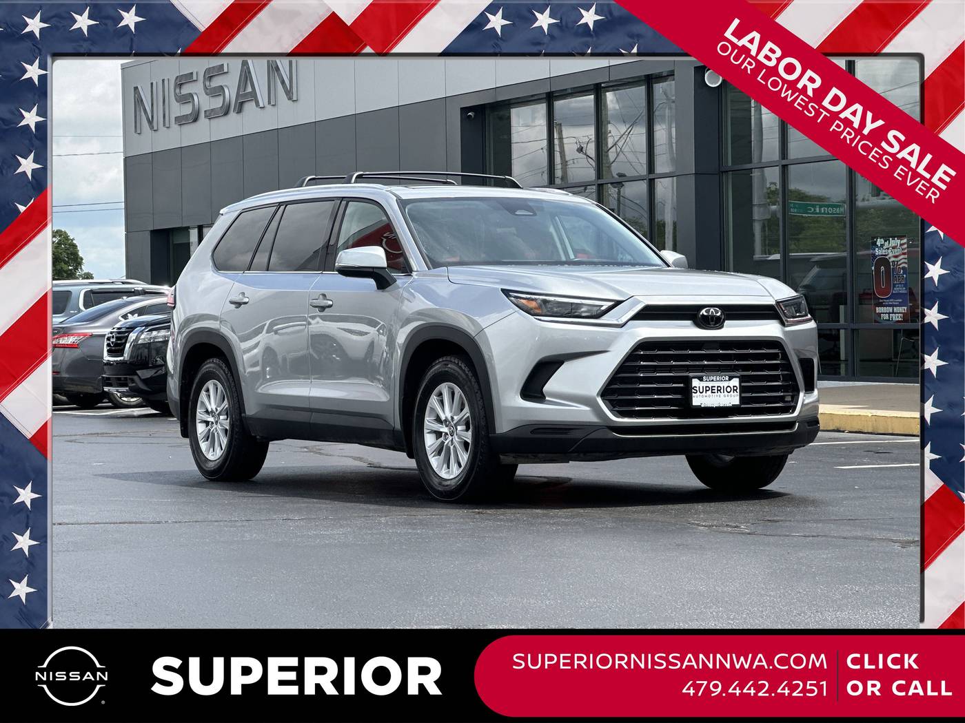 2024 Toyota Grand Highlander Hybrid XLE — SUV — 63,921 mi — Fayetteville, AR