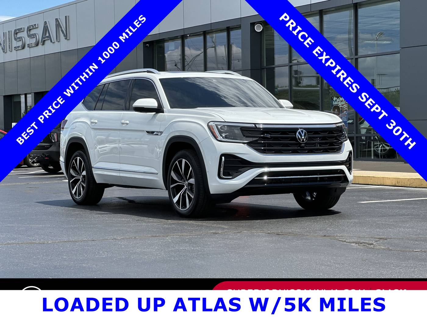 2025 Volkswagen Atlas SEL Premium R-Line — SUV — 5,553 mi — Fayetteville, AR