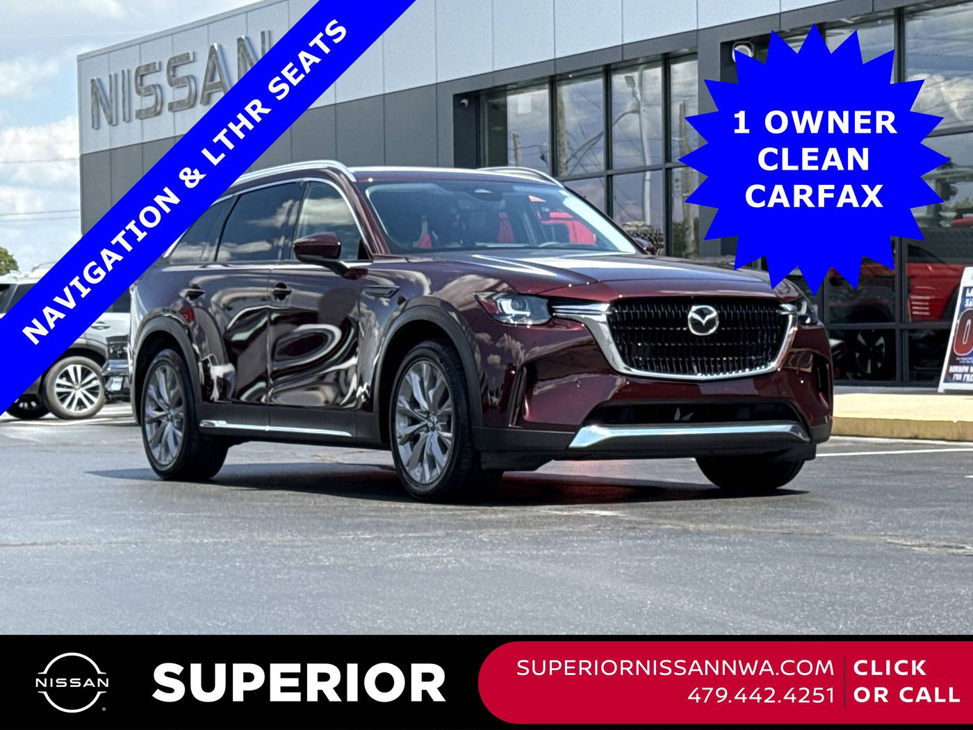 2024 Mazda CX-90 Premium — SUV — 50,402 mi — Fayetteville, AR