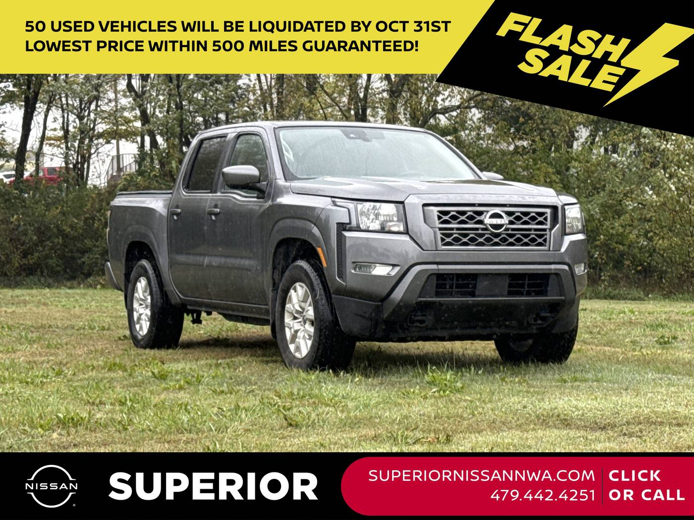 2023 Nissan Frontier SV — Pickup Truck — 25,293 mi — Fayetteville, AR