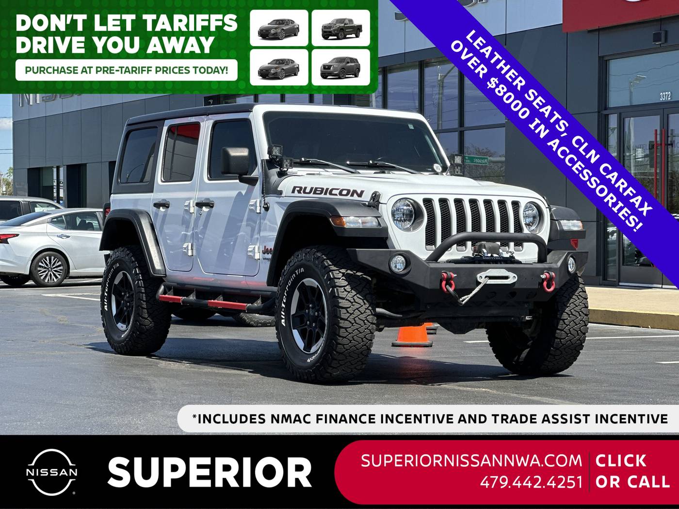 2020 Jeep Wrangler Rubicon — SUV — 51,929 mi — Fayetteville, AR