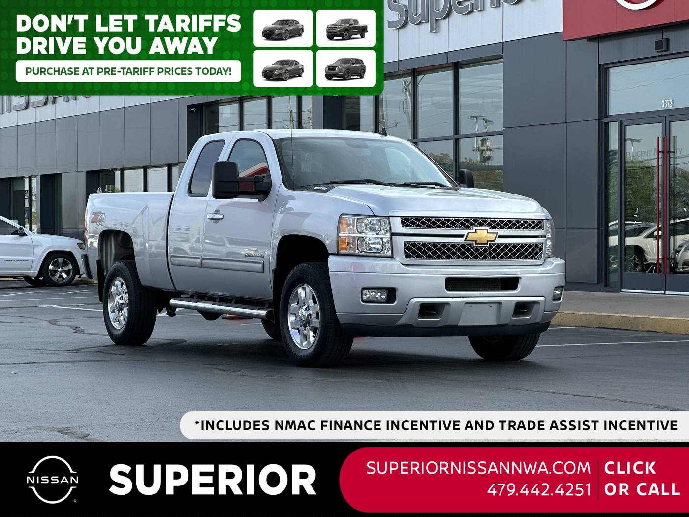2013 Chevrolet Silverado 2500HD LT — Pickup Truck — 75,742 mi — Fayetteville, AR