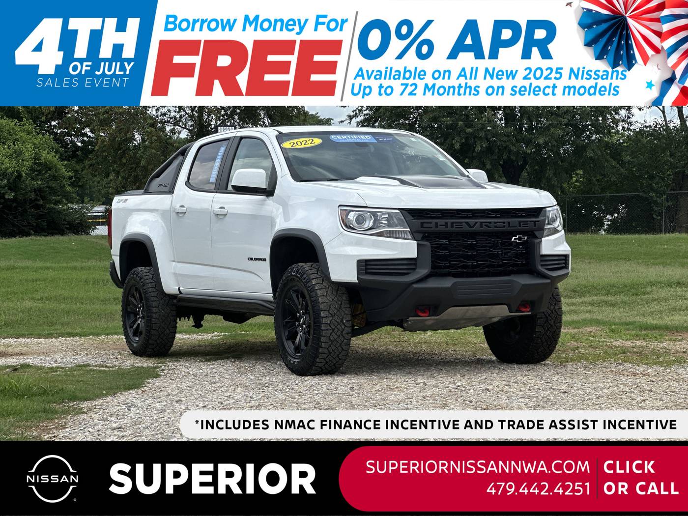 2022 Chevrolet Colorado ZR2 — Pickup Truck — 21,547 mi — Fayetteville, AR