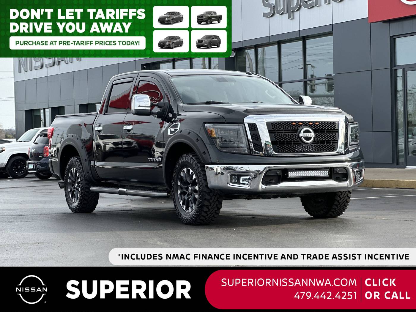 2017 Nissan Titan SL — Pickup Truck — 81,651 mi — Fayetteville, AR