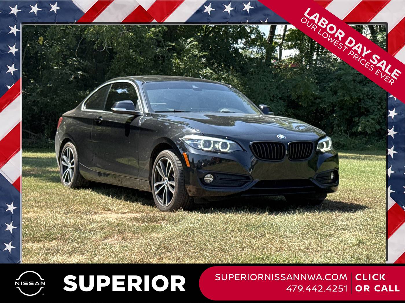 2021 BMW 2 Series 230i — Coupe — 58,492 mi — Fayetteville, AR