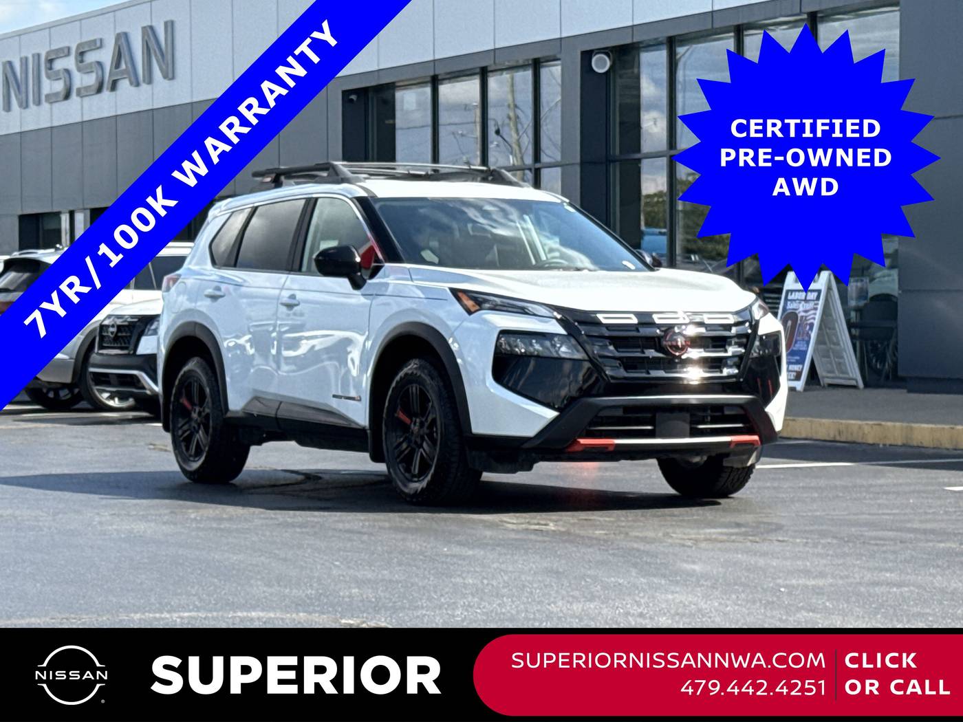2025 Nissan Rogue Rock Creek — SUV — 1,900 mi — Fayetteville, AR